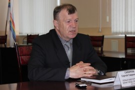 Первый заместитель главы мэрии города Сергей Самаруха
